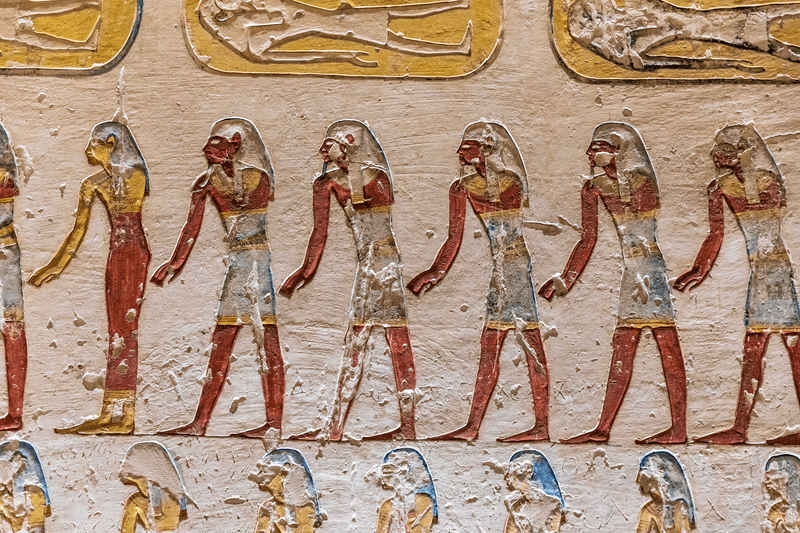 King Tut Tomb, Valley of the Kings, UNESCO World Heritage site, Nile River Valley, Egypt