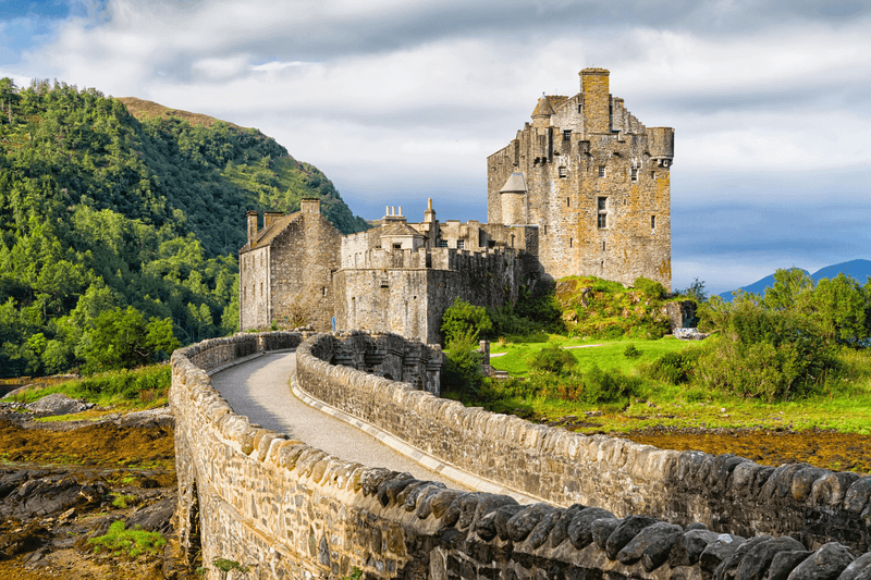 Eilean Donan Castle, Loch Duid, Highlands, Scotland