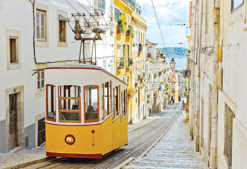 The Glória Funicular, sometimes known as the Elevador da Glória, is a funicular railway line in the civil parish of Santo António, in the municipality of Lisbon, Portugal.