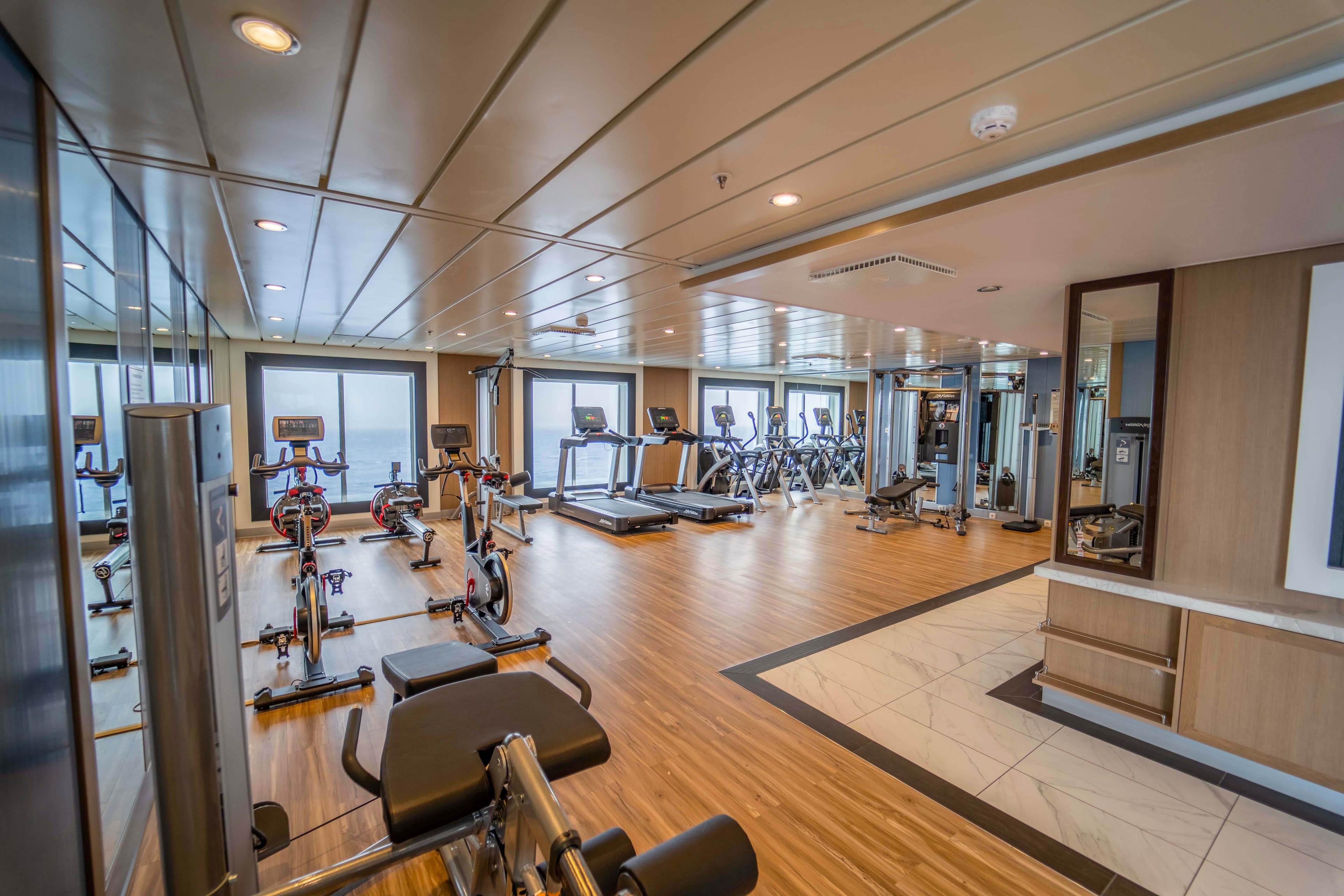 Ship Greg Mortimer Interior - Gym - GM004
