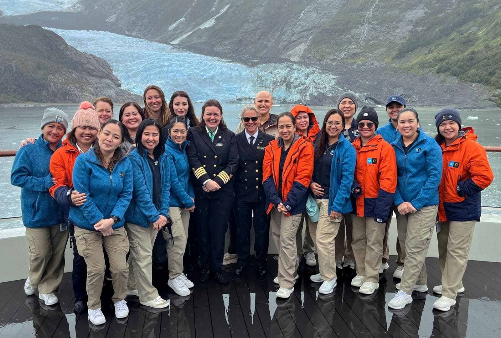 Heidi Norling and staff/crew NG RS