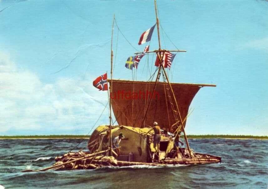 kon tiki colorised