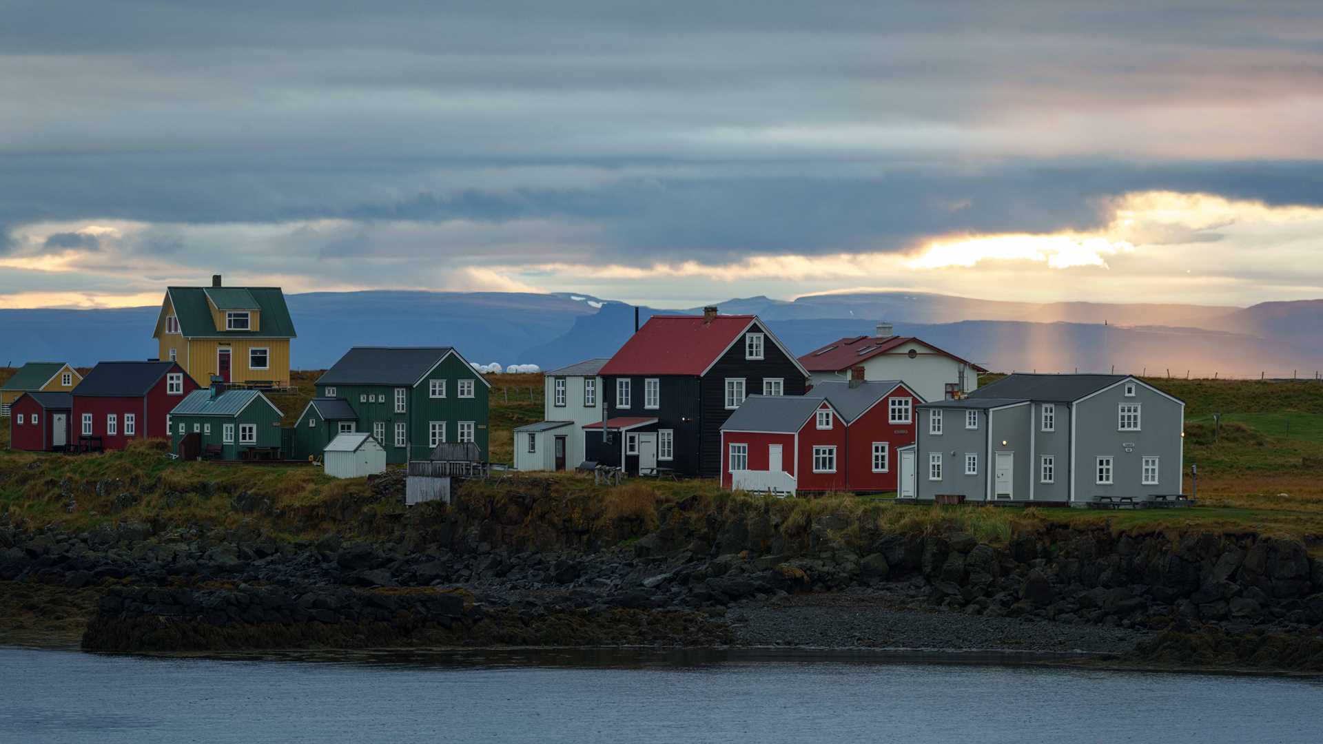 Flatey Island and Grundarfjordur, Iceland