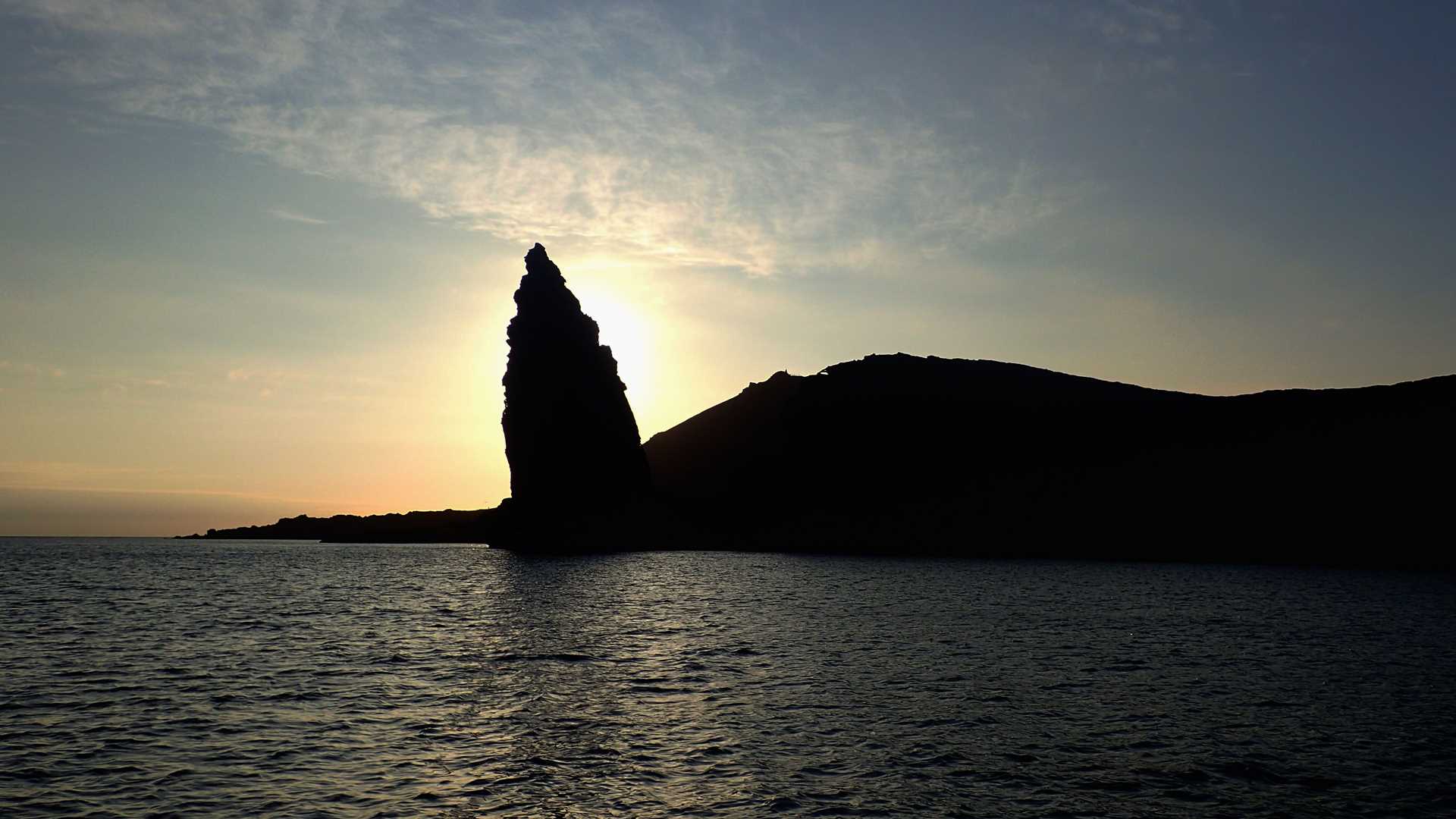 Bartolome Island and Chinese Hat Islet