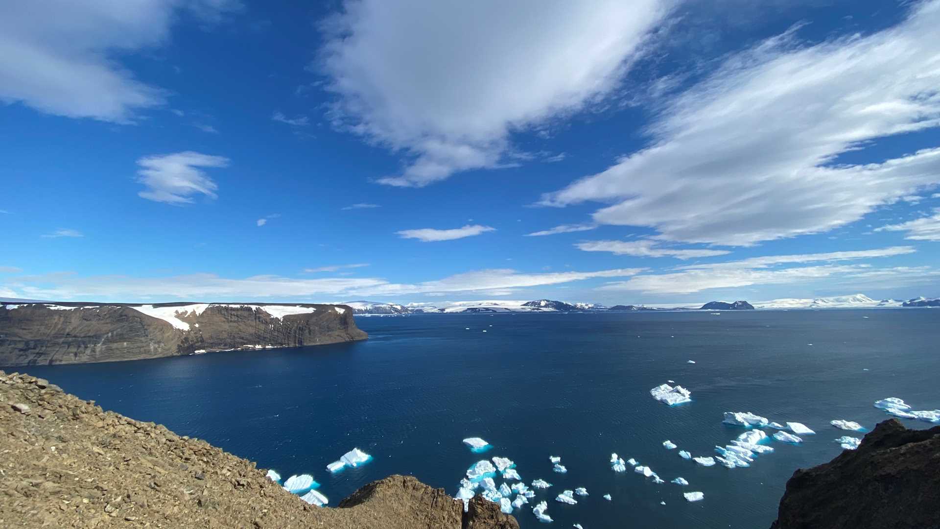 Devil Island and James Ross Island Fast ice – Weddell Sea