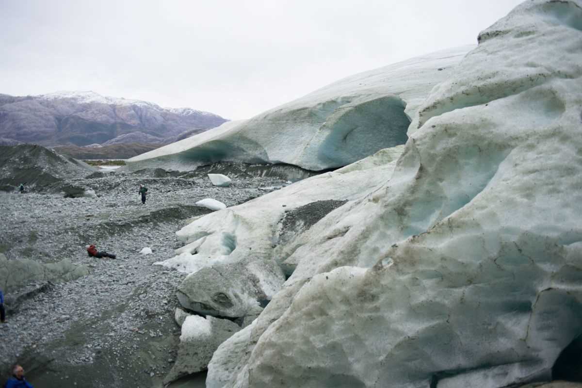 Bernal Glacier and the White Narrows