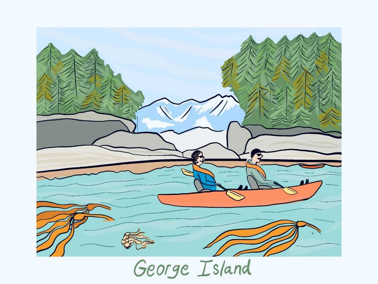 George Island and Inian Islands