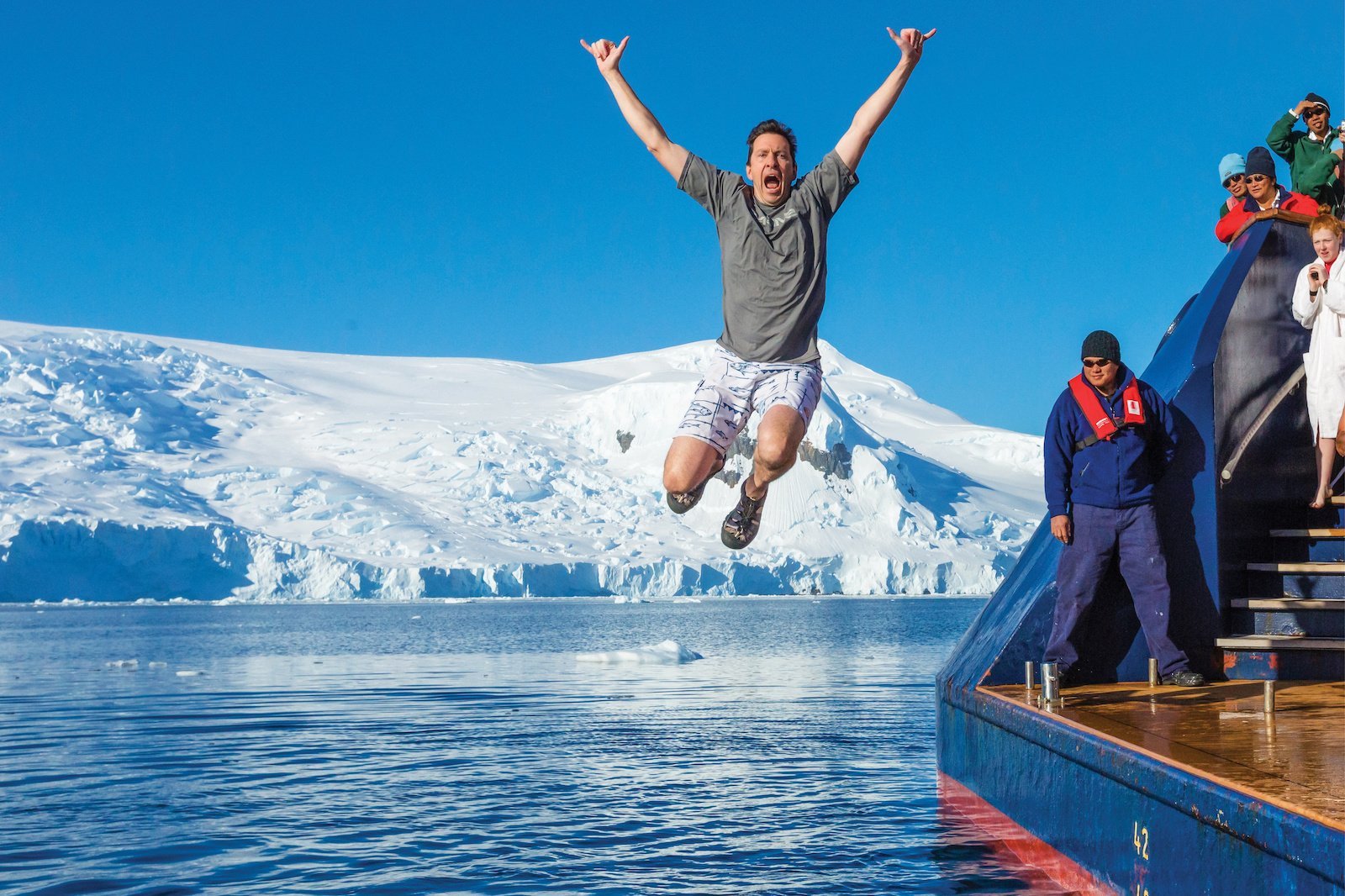 What to Expect Taking the Polar Plunge Lindblad Expeditions