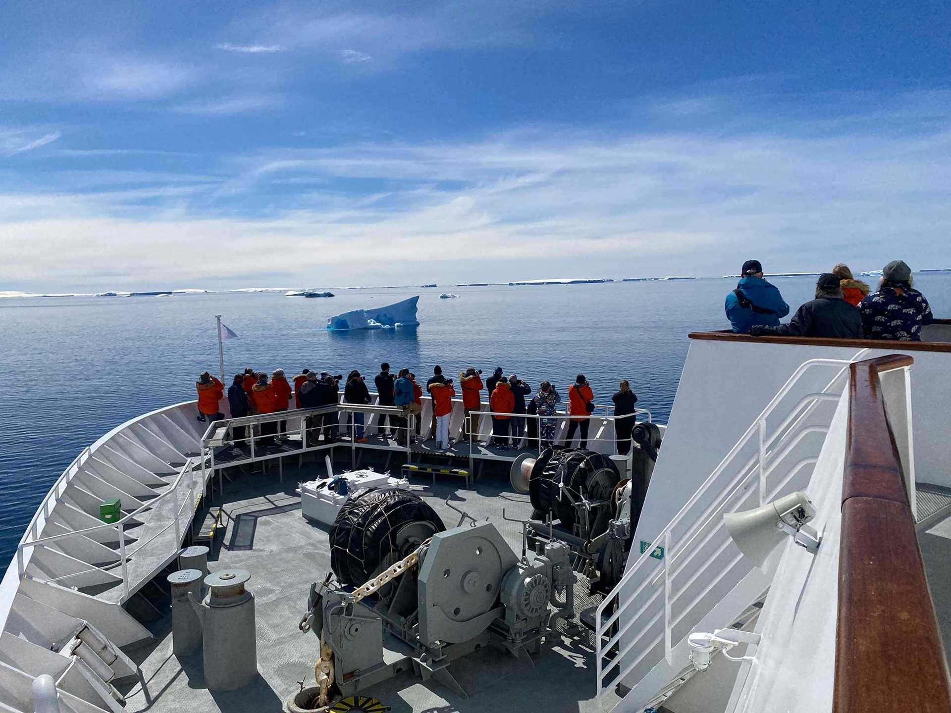 bow of National Geographic Explorer